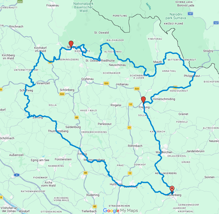 GPXSee Tourbild